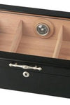 PASSATORE Humidor schwarz mit Sichtfenster