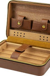 PASSATORE Reisehumidor Lederoptik braun