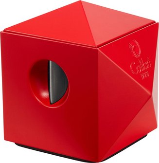 COLIBRI Quasar Tisch-Zigarrenabschneider rot Duo-Cut
