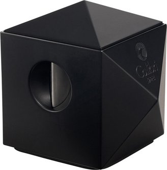 COLIBRI Quasar Tisch-Zigarrenabschneider schwarz Duo-Cut