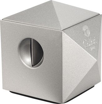 COLIBRI Quasar Tisch-Zigarrenabschneider silber Duo-Cut