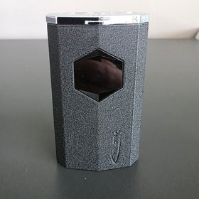 Vector Icon II Feuerzeug schwarz chrackle matt inkl. Rundcutter